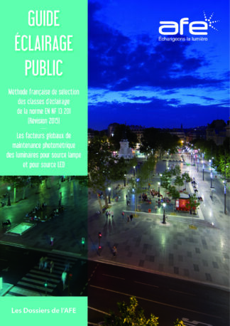 GUIDE AFE 2015 Eclairage public
